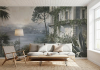 Wandbild „Rückzugsort in einer Villa am italienischen See“