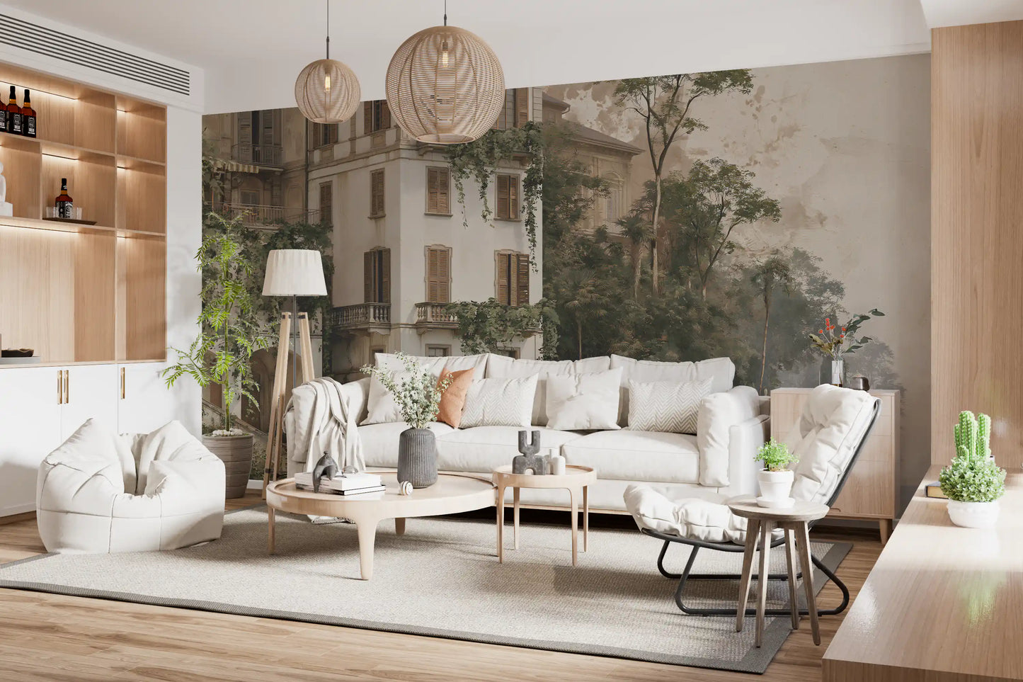 Mural de parede Villa Silvia