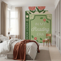 Fresque murale « Ère de lecture pour amoureux des livres »