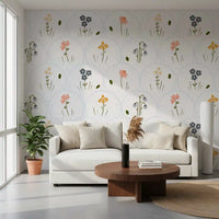 Tapete „Wilde Wiesenblumen“