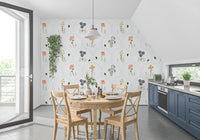 Tapete „Wilde Wiesenblumen“