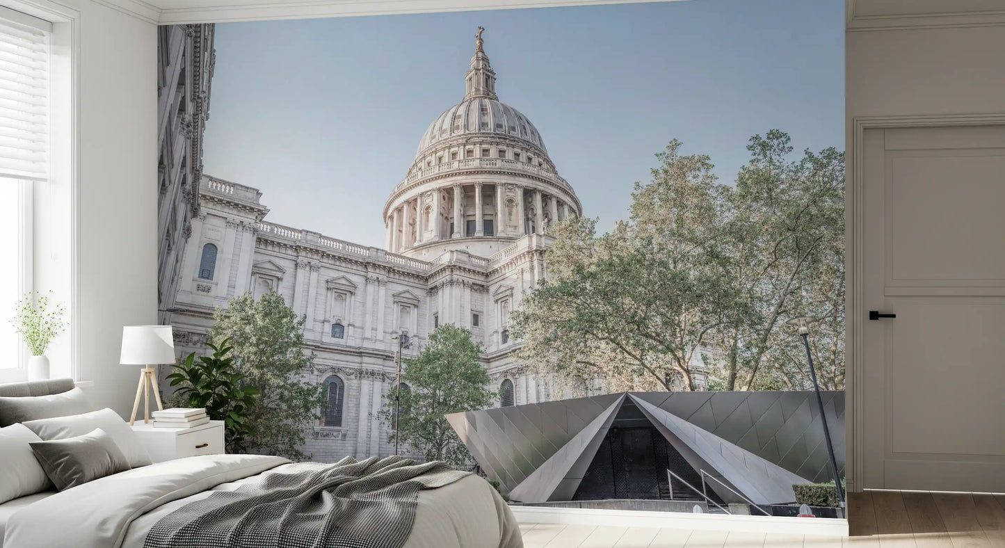 Wandbild mit Londons Skyline und architektonischen Wahrzeichen