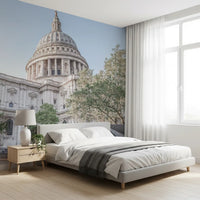 Wandbild mit Londons Skyline und architektonischen Wahrzeichen
