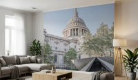 Wandbild mit Londons Skyline und architektonischen Wahrzeichen