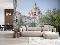 Wandbild mit Londons Skyline und architektonischen Wahrzeichen