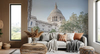 Wandbild mit Londons Skyline und architektonischen Wahrzeichen