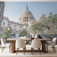 Wandbild mit Londons Skyline und architektonischen Wahrzeichen