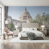 Wandbild mit Londons Skyline und architektonischen Wahrzeichen