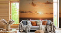Väggmålning med havsutsikt i Amber Horizon