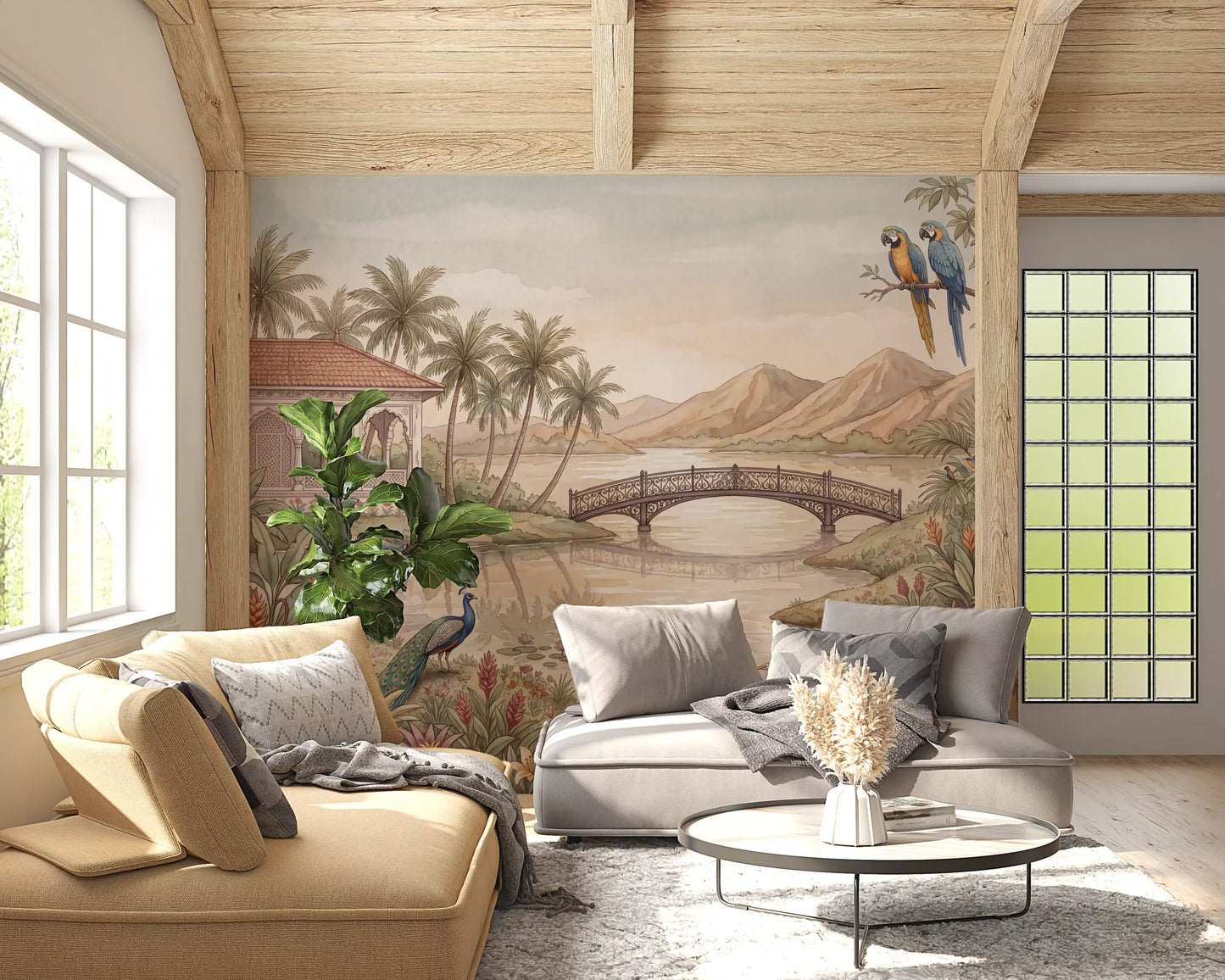 Mural de parede Jheel Kinara