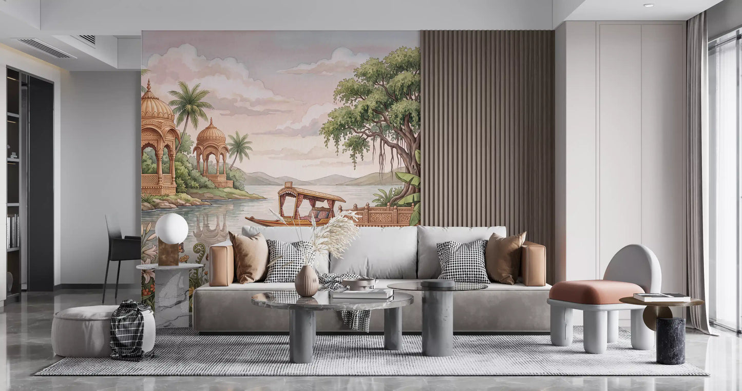 Panorama mural Raj Angan