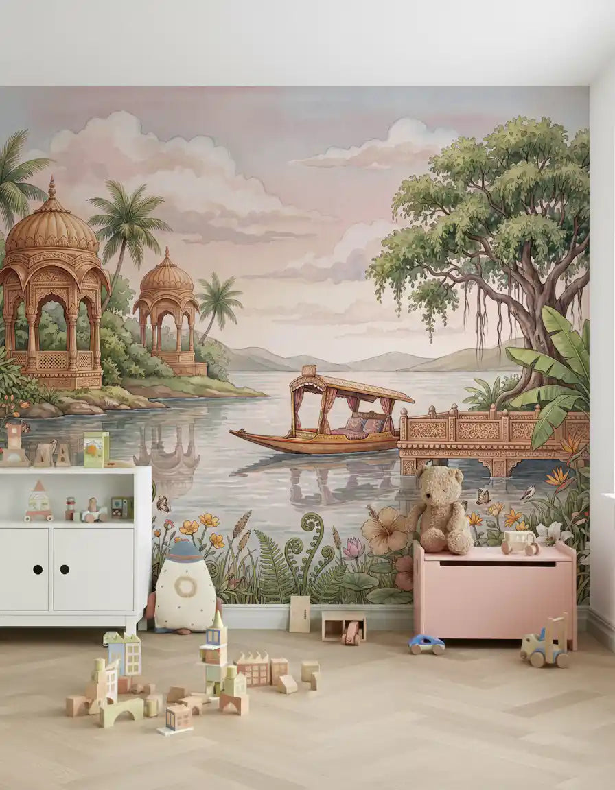 Panorama mural Raj Angan