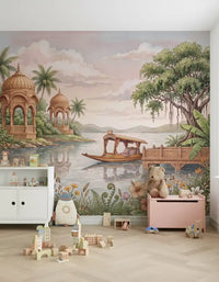 Panorama mural Raj Angan