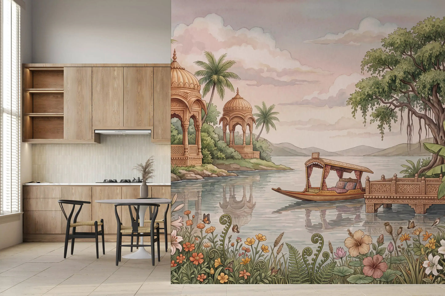Panorama mural Raj Angan