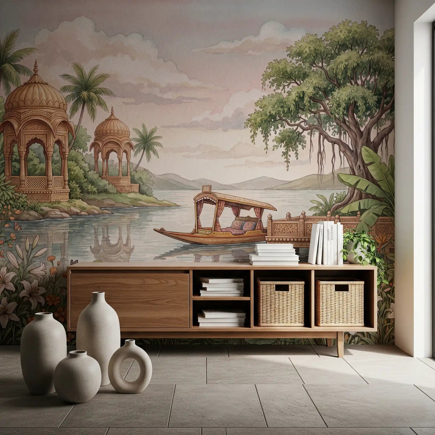 Panorama mural Raj Angan