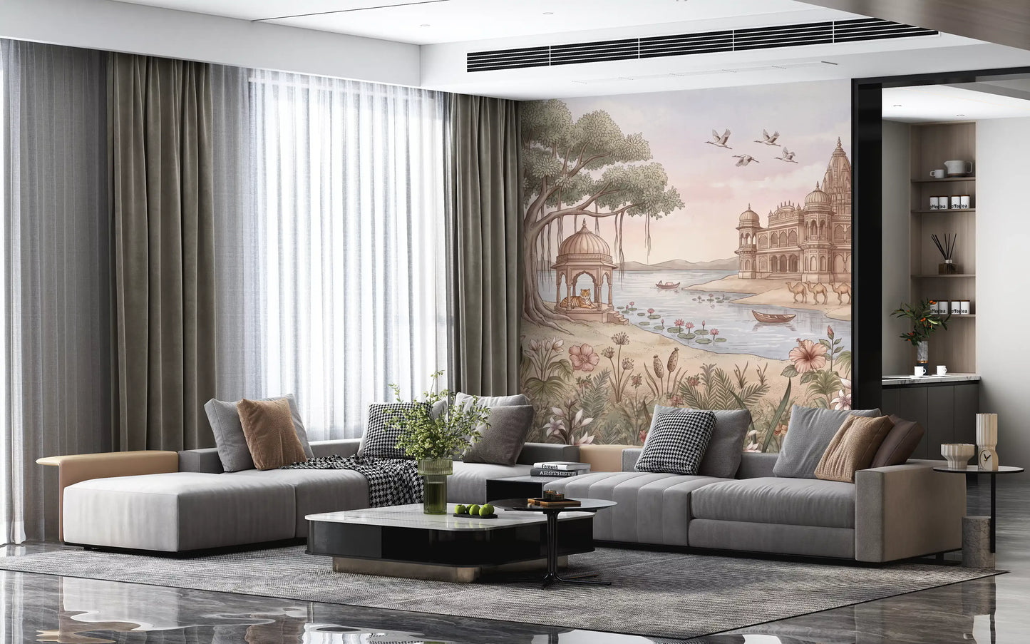Mural de parede Pavitra Sarovar