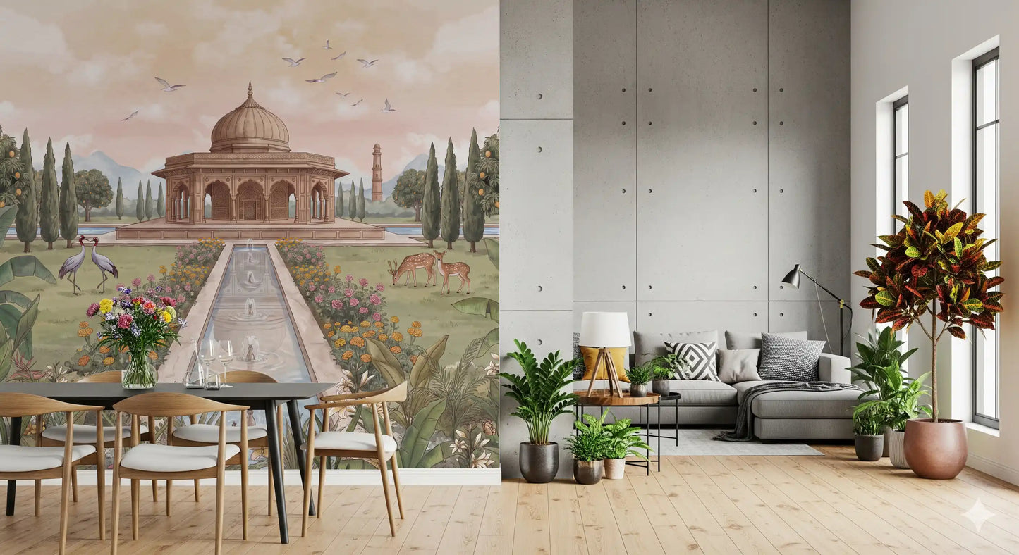 Baradari Bagh Royale Wall Mural