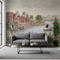 Mural de pared Haveli Ghat