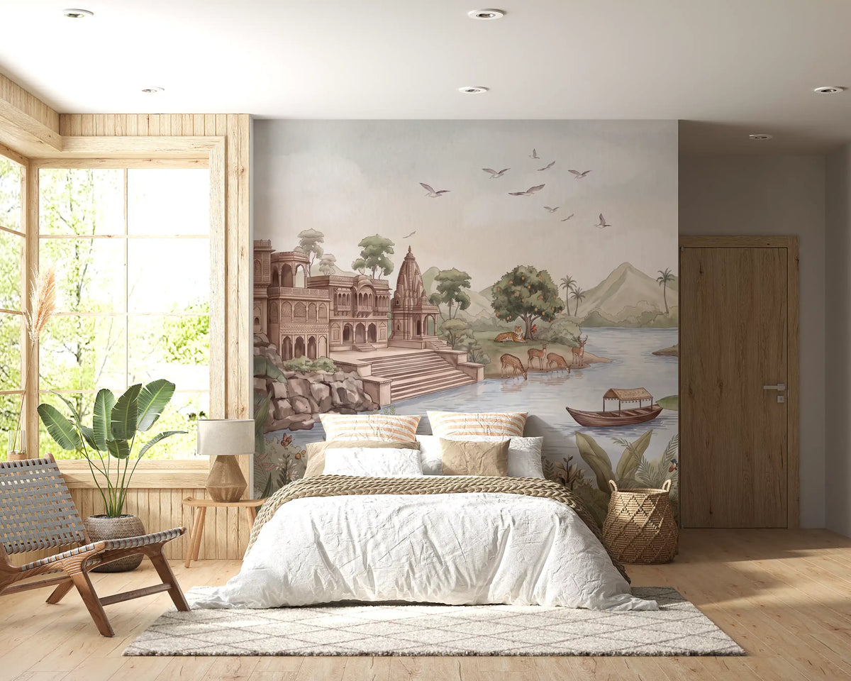Mural de pared Haveli Ghat