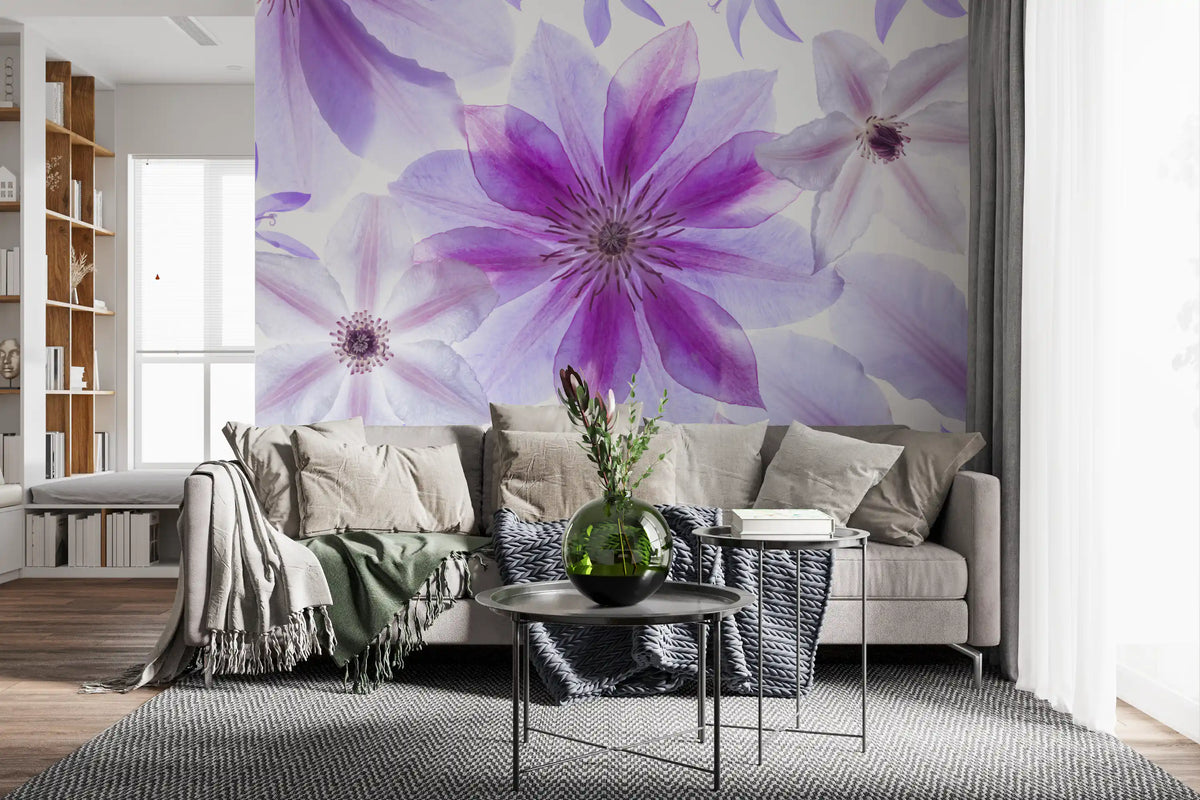 Fototapeta ścienna Lilac Petals – kompozycja botaniczna