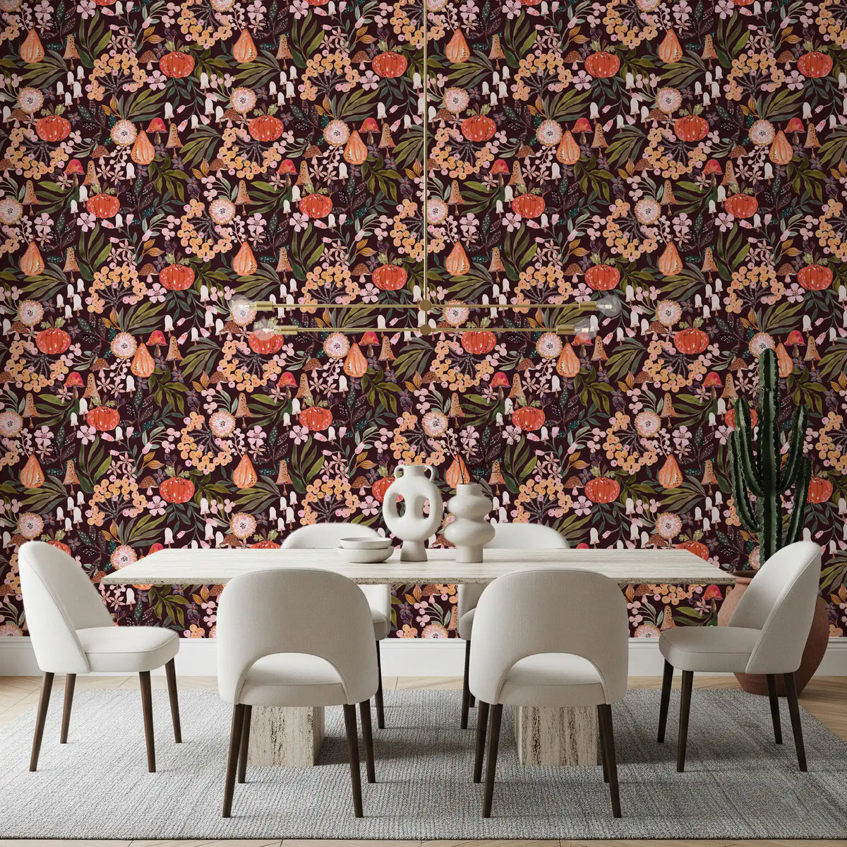 Papier peint à motif botanique Récolte d’automne⁠