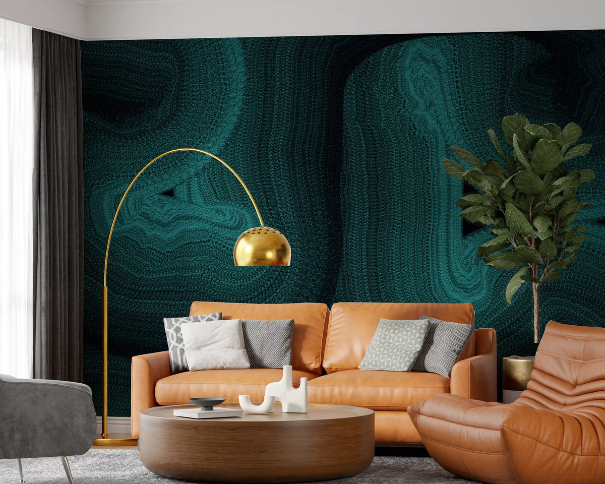 Wandbild „Deep Ocean Swirls“