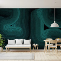 Wandbild „Deep Ocean Swirls“