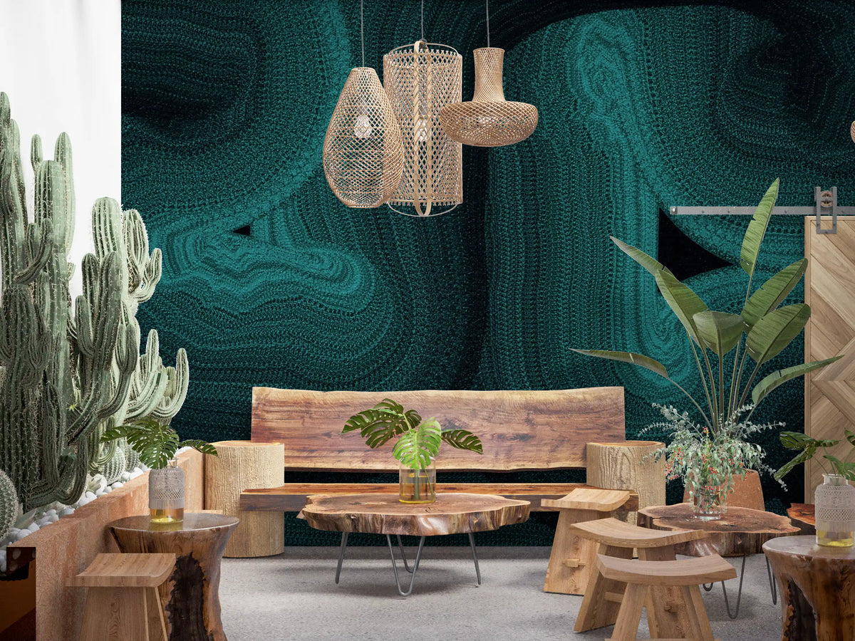 Wandbild „Deep Ocean Swirls“