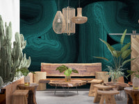 Wandbild „Deep Ocean Swirls“