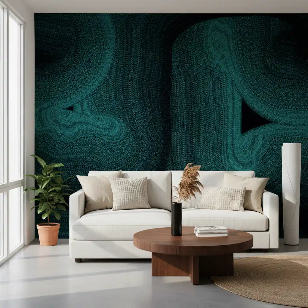 Wandbild „Deep Ocean Swirls“