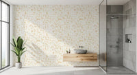 Abstract Organic Sandstone Shapes Wallpaper⁠
