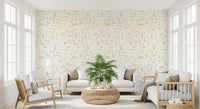Abstract Organic Sandstone Shapes Wallpaper⁠