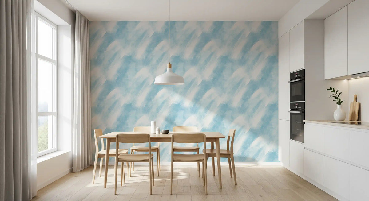 Abstract Sky Brushstrokes Wallpaper⁠