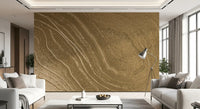 Minimalistische Sandstein-Fluss-Wandtapete