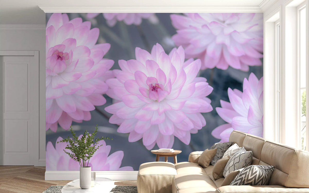 Wandbild „Watercolor Bloom Pastel Harmony“
