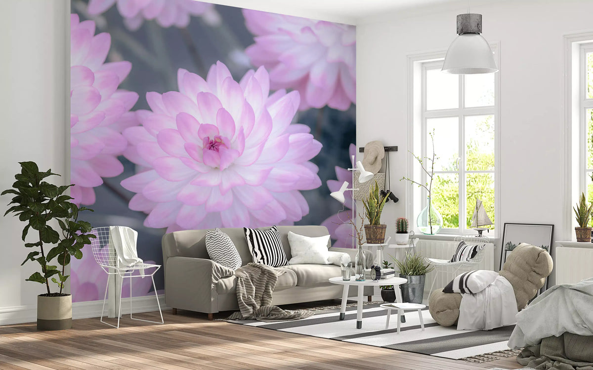 Wandbild „Watercolor Bloom Pastel Harmony“