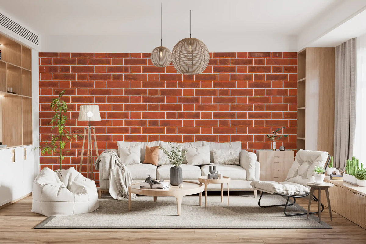 Papier peint panoramique mural « Loft urbain en maçonnerie apparente »