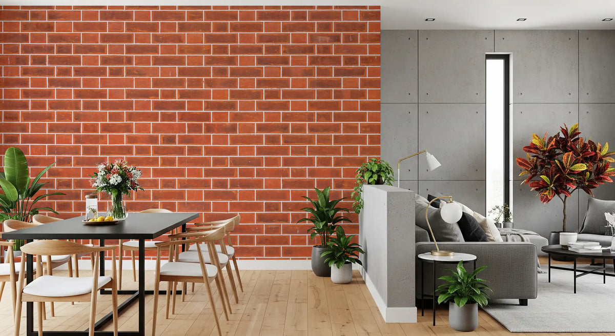 Papier peint panoramique mural « Loft urbain en maçonnerie apparente »