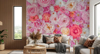 Panoramique mural Summer Garden Petal Symphony