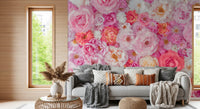 Panoramique mural Summer Garden Petal Symphony