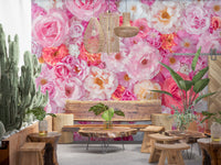 Panoramique mural Summer Garden Petal Symphony