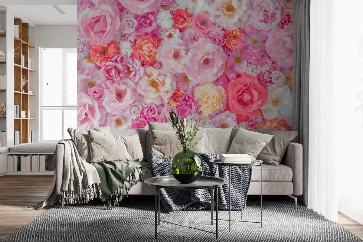 Panoramique mural Summer Garden Petal Symphony