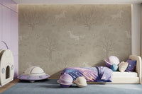 Paysage mural Magical Unicorn Dreamland - Sandstone