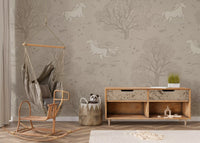 Paysage mural Magical Unicorn Dreamland - Sandstone