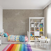 Paysage mural Magical Unicorn Dreamland - Sandstone