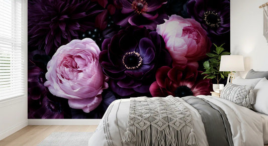 Dramatic Moody Botanical Garden Wall Mural