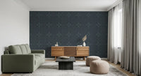 Tapete „Midnight Geometry Linear Tile“⁠