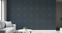Tapete „Midnight Geometry Linear Tile“⁠