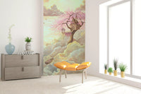 Wandbild „Ethereal Cloud Treehouse Sanctuary“