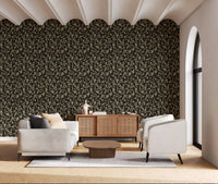 Papier peint à motif de camouflage forestier tactique⁠
